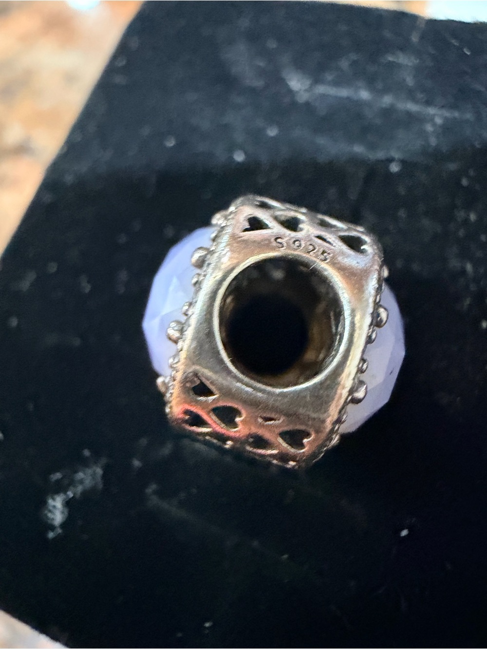Pandora October Radiant Hearts Opalescent Pink Crystals & Clear CZ. - Picture 4 of 6